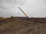 59 Km Unloading precast elements